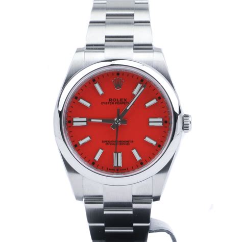 rolex red oyster perpetual|Rolex Oyster Perpetual price uk.